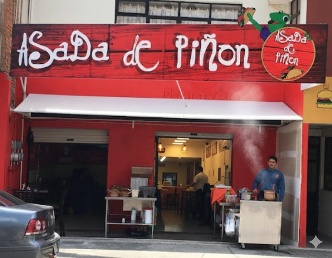 Asada de Piñón